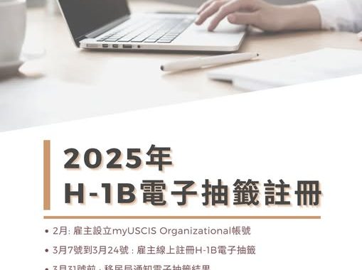 陳威宇律師2025 H-1B講座
